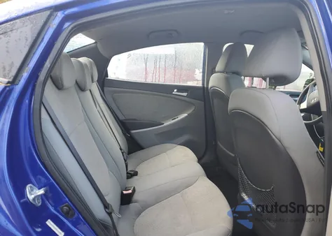 2012 Hyundai Accent Gls from USA, damaged, VIN KMHCT4AE5CU264829